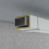 Mata ogniochronna do kanałów wentylacyjnych ALFA FIREGUARD 3, rolka 6 m² – zastosowanie