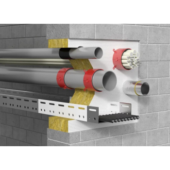 Płyta ogniochronna ALFA FR BOARD A 1200 × 600 × 60 mm, malowana jednostronnie – zastosowanie