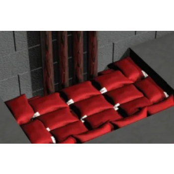 Poduszka ogniochronna ASTRO PILLOW X L 330 × 200 × 45 mm – zastosowanie