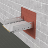 Bloczek ogniochronny INTU FR BRICK 200 × 144 × 60 mm – zastosowanie