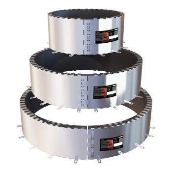 Kołnierz ogniochronny CarboCollar CC MAX na zamówienie, 400–950 mm
