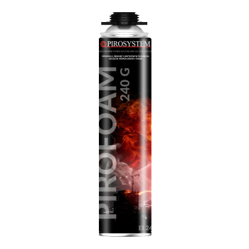 Piana ogniochronna do dylatacji Piro Foam 240 G, puszka 750 ml pistoletowa