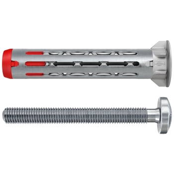 Kołek do płyt g-k Fischer DuoHM 6x55 S z wkrętem M6, 25 szt.