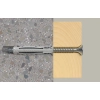 Kołek rozporowy Fischer SX Plus 8x40 mm – działanie w podłożu