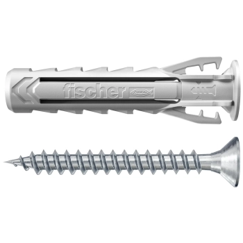 Kołek rozporowy Fischer SX Plus 8x40 S z wkrętem 5x55 mm, 50 szt.