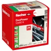 Kołek uniwersalny Fischer DuoPower 12x60 S z wkrętem sześciokątnym 8x80 mm – opakowanie