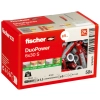 Kołek uniwersalny Fischer DuoPower 6x30 S z wkrętem 4,5x40 mm – opakowanie