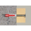 Kołek uniwersalny Fischer DuoPower 6x30 S z wkrętem 4,5x40 mm – działanie w podłożu