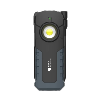 Lampa warsztatowa akumulatorowa LED Lena Lighting Spark Pro, 980 lm – widok z przodu