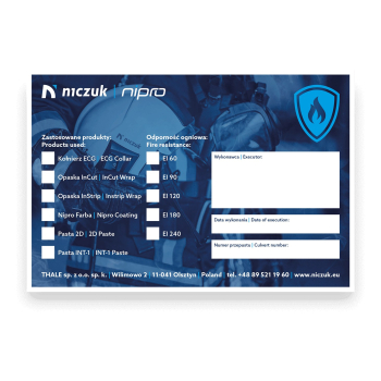 Tabliczka Nipro NTFP
