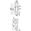 Konsole SSMH2,5 41X62 – rysunek wymiarowy