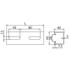 Profile SZMB3,0 50X40 – rysunek wymiarowy