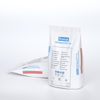 Zaprawa ogniochronna PROMASTOP-M, worek 20 kg – zastosowanie