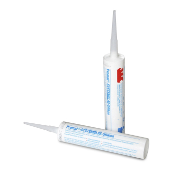 Silikon do przeszkleń ogniochronnych Promat-SYSTEMGLAS, kartusz 310 ml