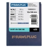 Kołek ramowy z kołnierzem R-FF1 10x100 mm z wkrętem (łeb sześciokątny) Rawlplug – zdjęcie 3