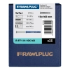 Kołek ramowy z kołnierzem R-FF1 10x160 mm z wkrętem (łeb sześciokątny) Rawlplug – zdjęcie 3