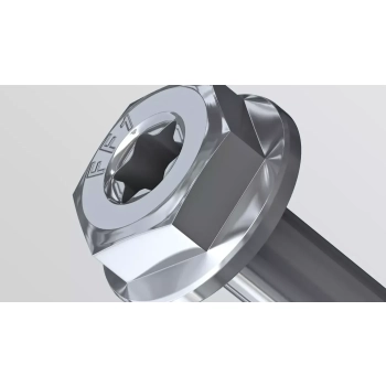 Kołek ramowy z kołnierzem R-FF1-N-K-DT 10x140 mm, wkręt z ocynku płatkowego Rawlplug – zdjęcie 5