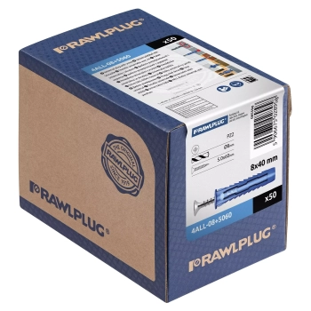 Kołek uniwersalny 4ALL 8x40 mm z wkrętem 5,0x60 mm Rawlplug – zdjęcie 3