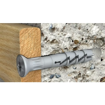 Kołek wbijany FX-L z lejkiem 8x160 mm Koelner – zdjęcie 3