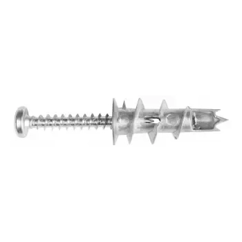 Metalowy kołek samowiercący do płyt g-k DRAM 13x31 mm z wkrętem Koelner – zdjęcie 2