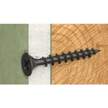 Wkręt do płyt g-k na podkład drewniany FT 3,5x45 mm Koelner – zdjęcie 3