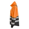 Bluza robocza damska odblaskowa na suwak, EN ISO 20471 kl. 2 Snickers High-Vis 8073 – lewy bok