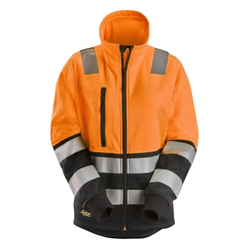 Bluza robocza damska odblaskowa na suwak, EN ISO 20471 kl. 2 Snickers High-Vis 8073
