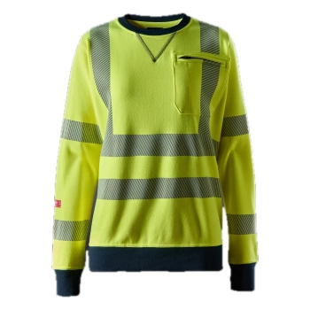 Bluza robocza damska trudnopalna odblaskowa, EN ISO 20471 kl. 2/3 Snickers ProtecWork 2876