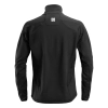 Bluza robocza Micro Fleece z krótkim suwakiem Snickers 9435 – tył