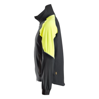 Bluza robocza Neon, na suwak Snickers FlexiWork 8028 – lewy bok