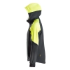 Bluza robocza Neon z kapturem, na suwak Snickers FlexiWork 8025 – lewy bok