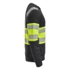 Bluza robocza odblaskowa, EN ISO 20471 kl. 1 Snickers High-Vis 2830 – prawy bok