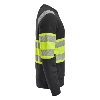 Bluza robocza odblaskowa, EN ISO 20471 kl. 1 Snickers High-Vis 2830 – prawy bok