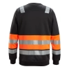 Bluza robocza odblaskowa, EN ISO 20471 kl. 1 Snickers High-Vis 8031 – tył