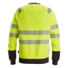 Bluza robocza odblaskowa, EN ISO 20471 kl. 2 Snickers High-Vis 2831 – tył