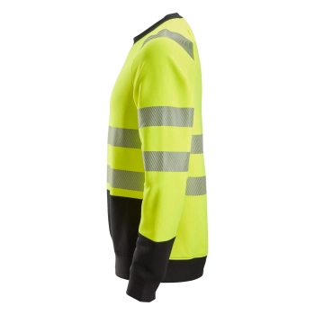 Bluza robocza odblaskowa, EN ISO 20471 kl. 2 Snickers High-Vis 2831 – lewy bok