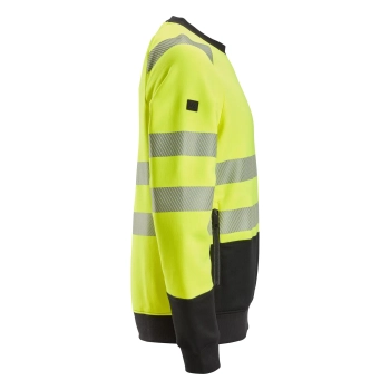 Bluza robocza odblaskowa, EN ISO 20471 kl. 2 Snickers High-Vis 2831 – prawy bok