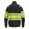 Bluza robocza odblaskowa na suwak, EN ISO 20471 kl. 1 Snickers High-Vis 2834 – tył