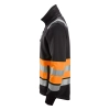 Bluza robocza odblaskowa na suwak, EN ISO 20471 kl. 1 Snickers High-Vis 8034 – lewy bok