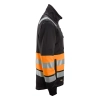 Bluza robocza odblaskowa na suwak, EN ISO 20471 kl. 1 Snickers High-Vis 8034 – prawy bok