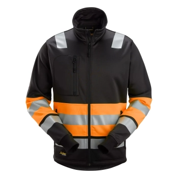 Bluza robocza odblaskowa na suwak, EN ISO 20471 kl. 1 Snickers High-Vis 8034
