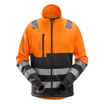 Bluza robocza odblaskowa na suwak, EN ISO 20471 kl. 2 Snickers High-Vis 8035