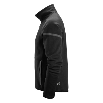 Bluza robocza polarowa 37.5®, na suwak Snickers AllroundWork 8051 – lewy bok