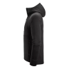 Bluza robocza Polartec® Power Stretch® z kapturem, na suwak Snickers 8026 – lewy bok