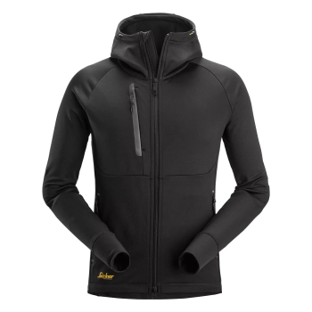 Bluza robocza Polartec® Power Stretch® z kapturem, na suwak Snickers 8026