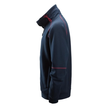 Bluza robocza trudnopalna Arc, na suwak Snickers ProtecWork 2360 – lewy bok