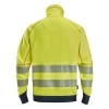 Bluza robocza trudnopalna odblaskowa Arc, na suwak, EN ISO 20471 kl. 2/3 Snickers ProtecWork 2868 – tył