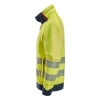 Bluza robocza trudnopalna odblaskowa Arc, na suwak, EN ISO 20471 kl. 2/3 Snickers ProtecWork 2868 – lewy bok