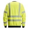Bluza robocza trudnopalna odblaskowa, EN ISO 20471 kl. 3 Snickers ProtecWork 2863 – tył