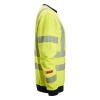 Bluza robocza trudnopalna odblaskowa, EN ISO 20471 kl. 3 Snickers ProtecWork 2863 – prawy bok